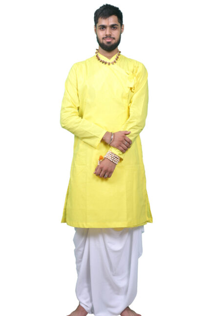Classic Cotton Bagalbandhi Lemon